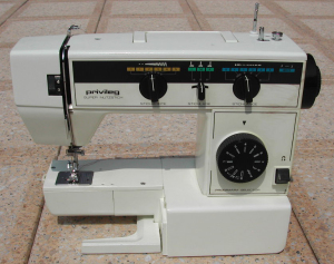 Privileg Super Nutzstich 663 gebrauchte Nähmaschine © NT-Michel